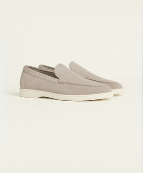Beige Yachtclub Suède Loafer