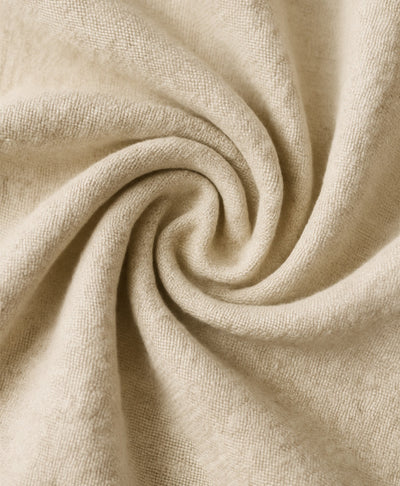 Licht Beige Monaco Linnen Broek