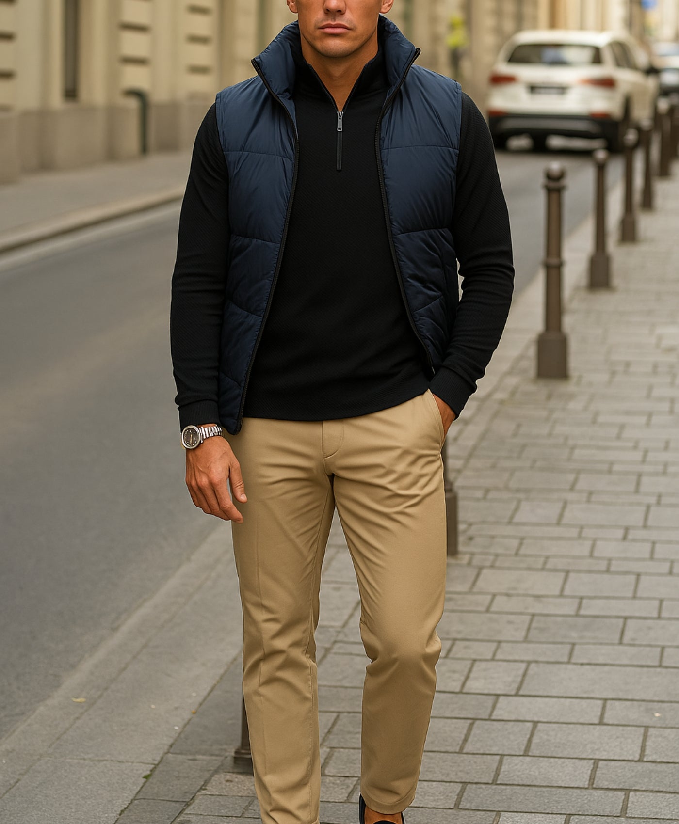 Tropez Zipper Polo