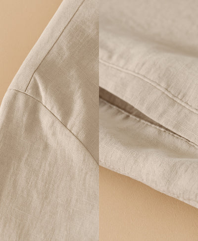 Khaki Tropez Linnen Jacket