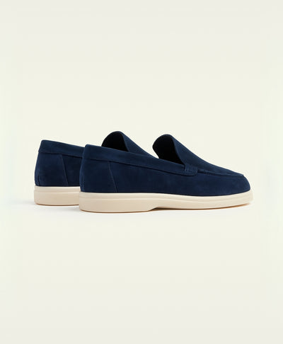 Navy Yachtclub Suède Loafer