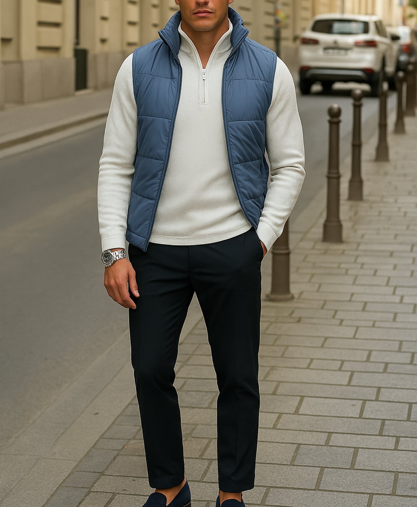 Tropez Zipper Polo